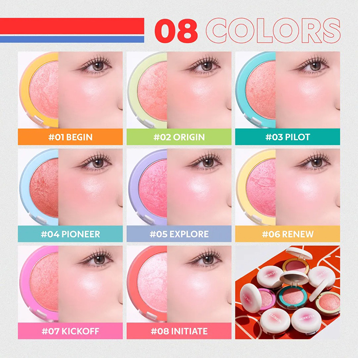 บลัชออน Merrezca Turn On Blush