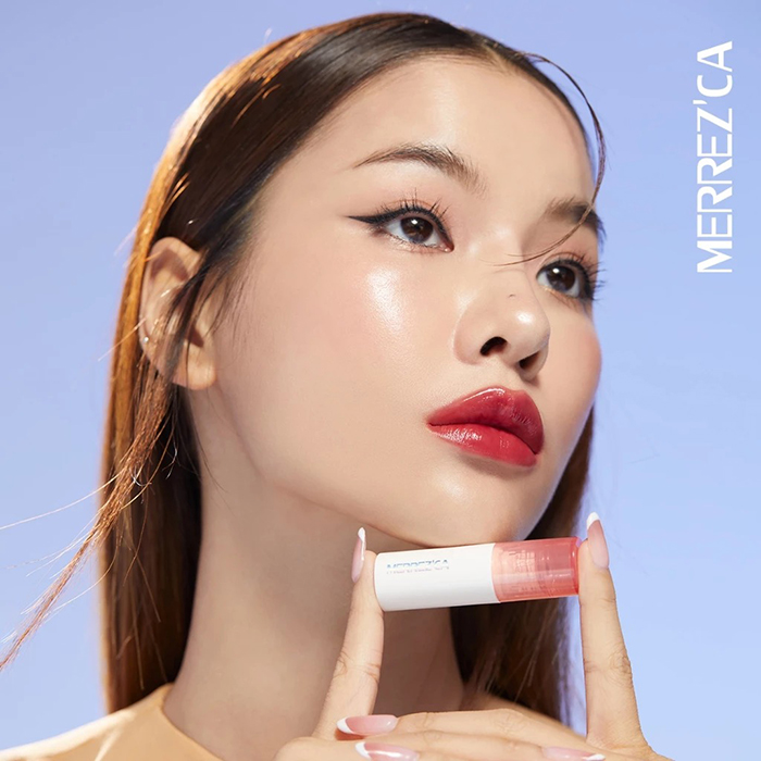ลิปทิ้นท์ Merrez'Ca Water Glow Lip Color