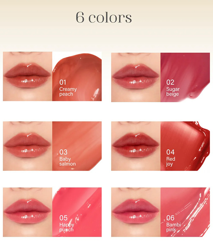 ลิปทิ้นท์ Merrez'Ca Water Glow Lip Color