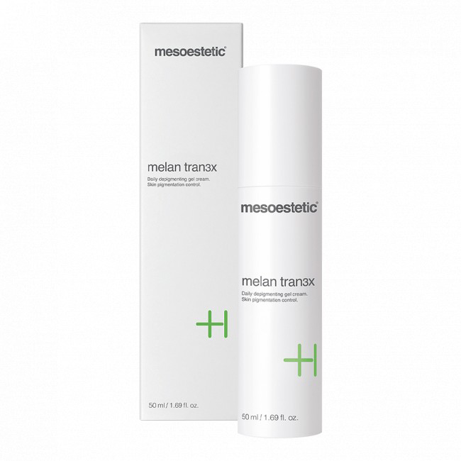 ครีมรักษาฝ้า กระ Mesoestetic Melan Tran3X Daily Depigmenting Gel Cream