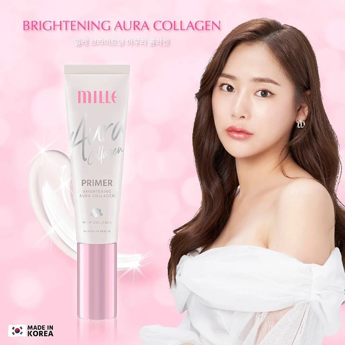 ไพรเมอร์ MILLE Brightening Aura Collagen
