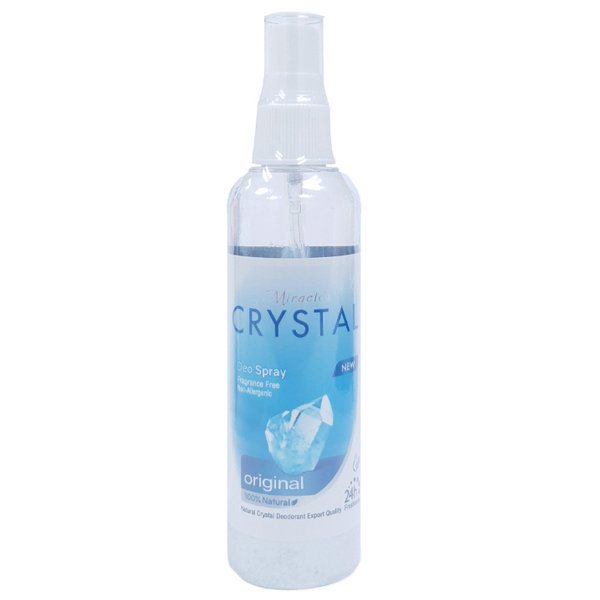 สเปรย์สารส้มระงับกลิ่นกาย Miracles Crystal Deo Spray