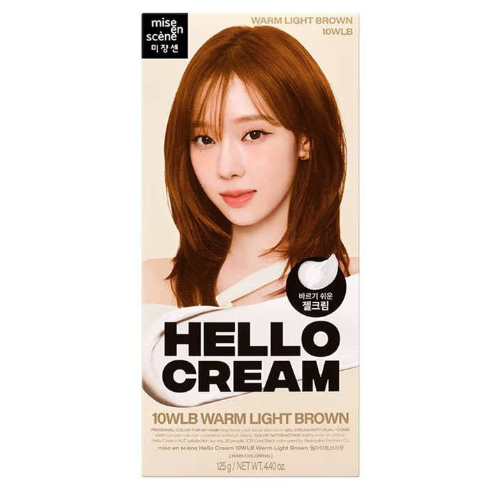 ครีมเปลี่ยนสีผม Mise En Scène Hello Cream x aespa