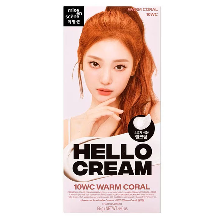 ครีมเปลี่ยนสีผม Mise En Scène Hello Cream x aespa