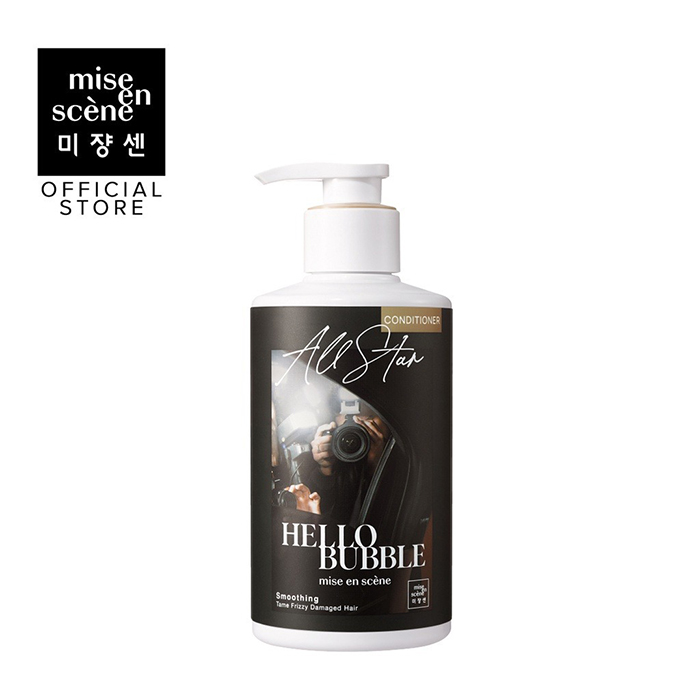 ครีมนวดผม Mise En Scène Hello Bubble All Star Smoothing Conditioner