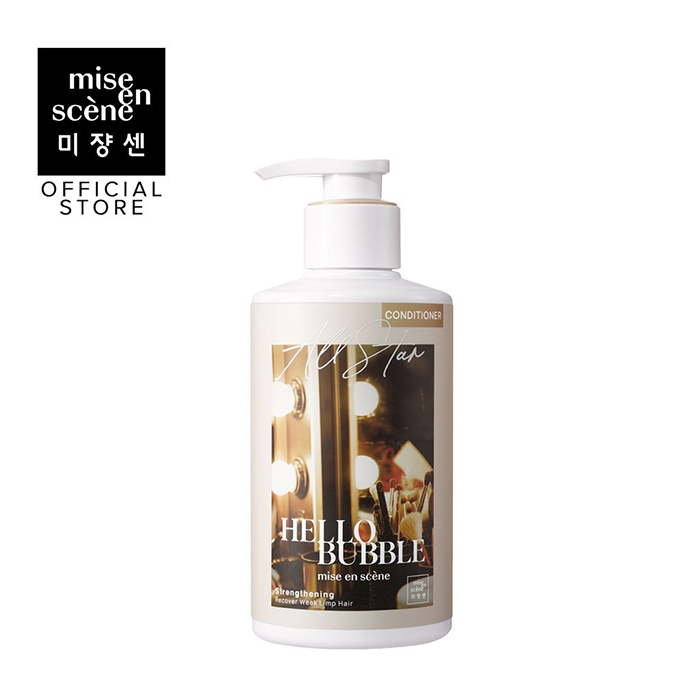 ครีมนวดผม Mise En Scène Hello Bubble All Star Strengthening Conditioner