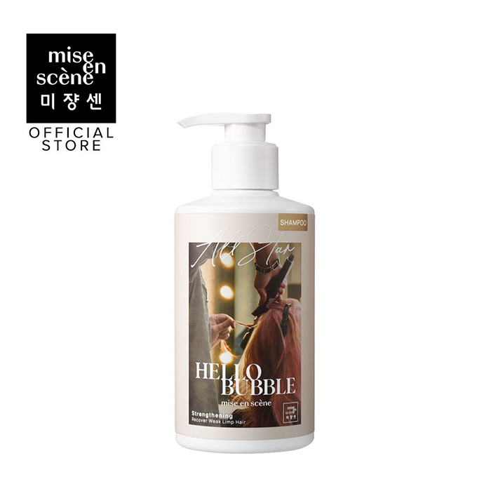 แชมพู Mise En Scène Hello Bubble All Star Strengthening Shampoo