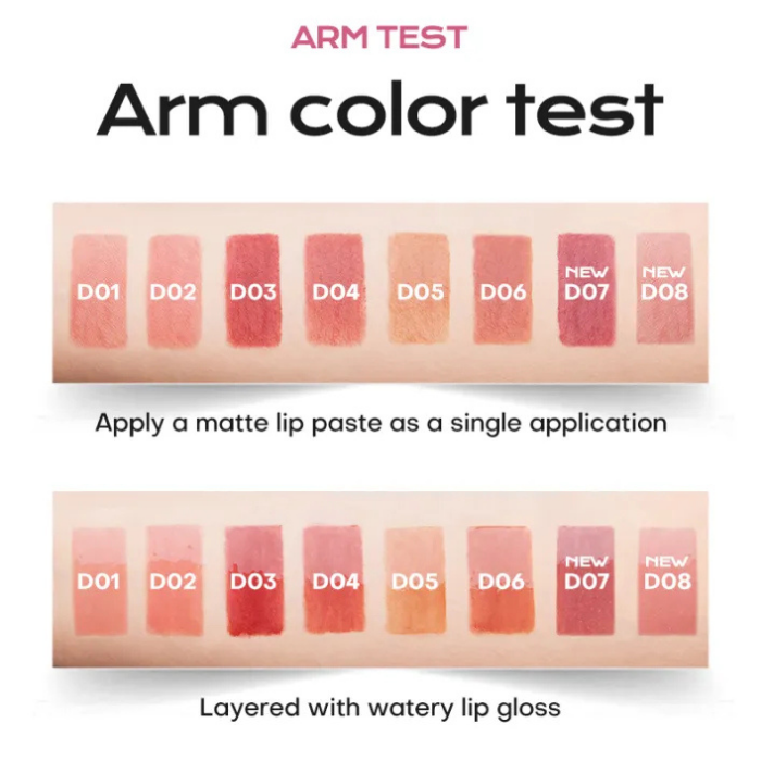 ลิปดูโอ้ MISTINE Drunk Blush Long-Wear Dual-Ended Lip Tint ลิปดูโอ้ MISTINE Drunk Blush Long-Wear Dual-Ended Lip Tint