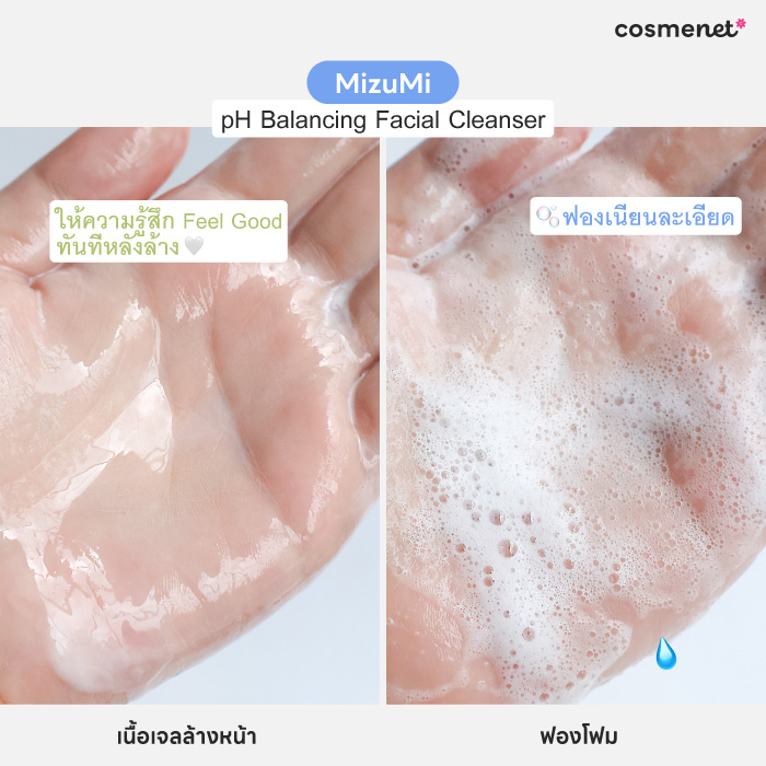 เจลล้างหน้า MizuMi pH Balancing Facial Cleanser