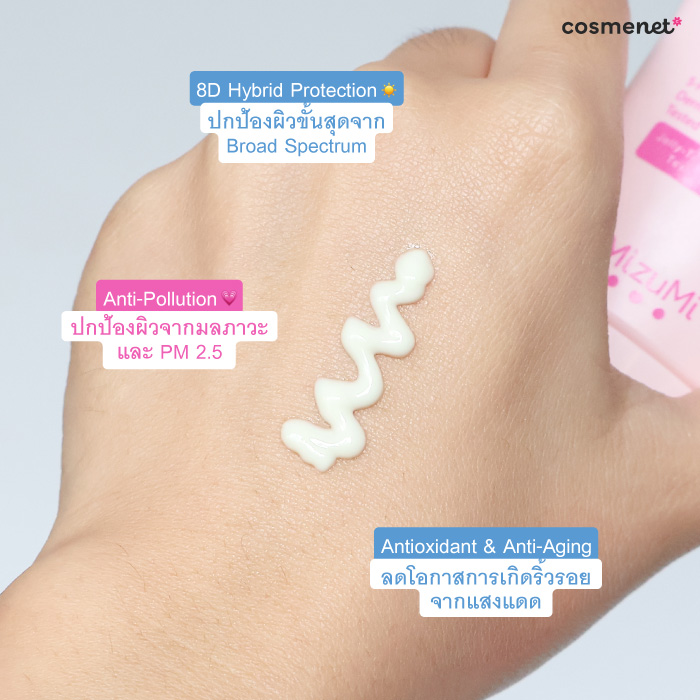 กันแดดเนื้อเจลลี่น้ำ MizuMi UV Jelly Aqua Fresh