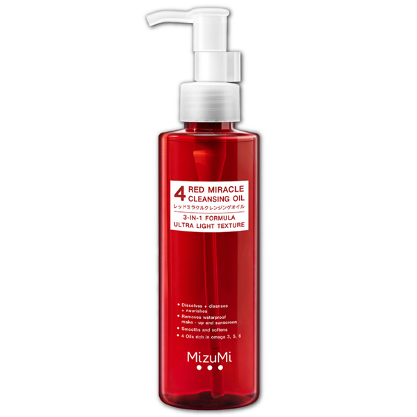 คลีนซิ่งออยล์ MizuMi 4 Red Miracle Cleansing Oil