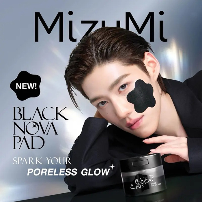 โทนเนอร์แพด MizuMi Black Nova Pad