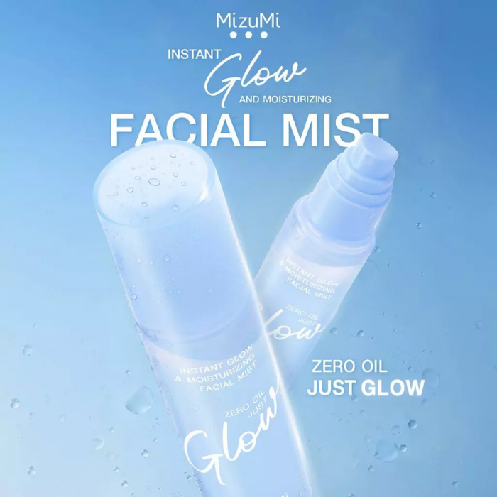 สเปรย์ผิวฉ่ำโกลว์ MizuMi Instant Glow&Moisturizing Facial Mist