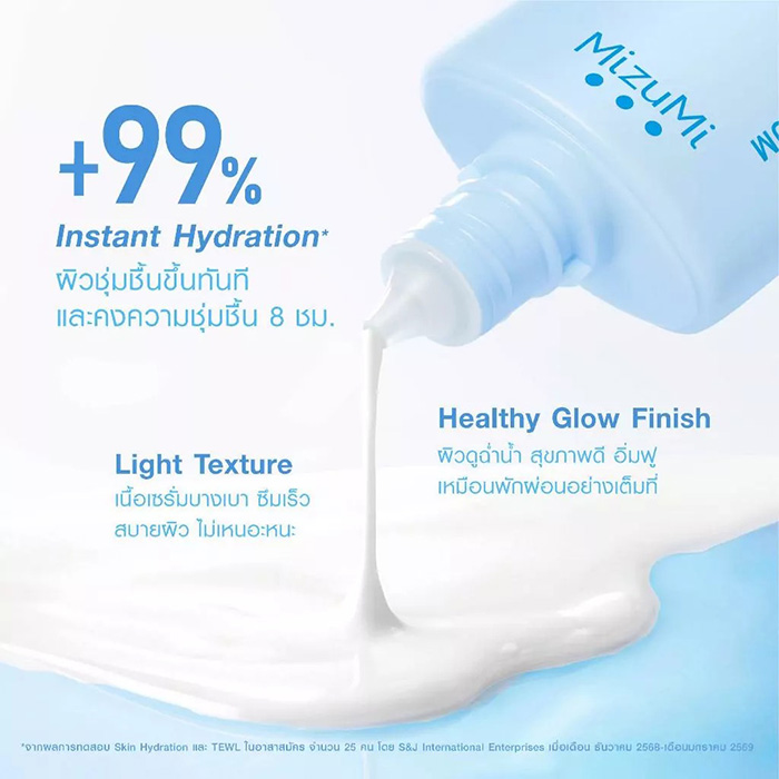 เซรั่มกันแดด MizuMi UV Aqua Lock Serum SPF50+ PA++++