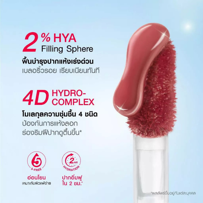 ลิปทินท์กันแดด MizuMi UV Hya Glow Tint SPF50+ PA++++
