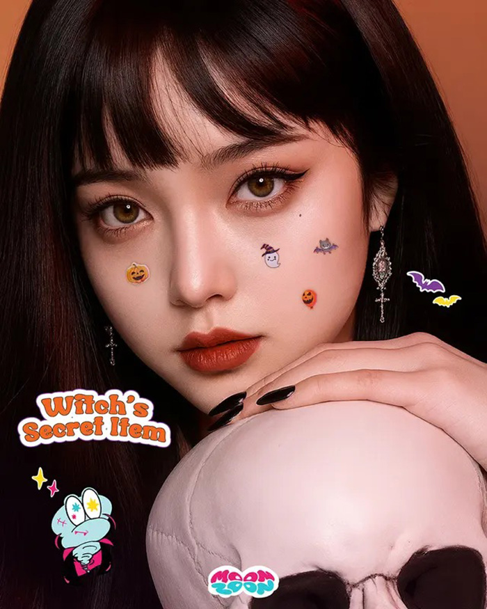 แผ่นแปะสิว Moonzoon Powerercute Patch Hydrocoll Acne Patch X Halloween