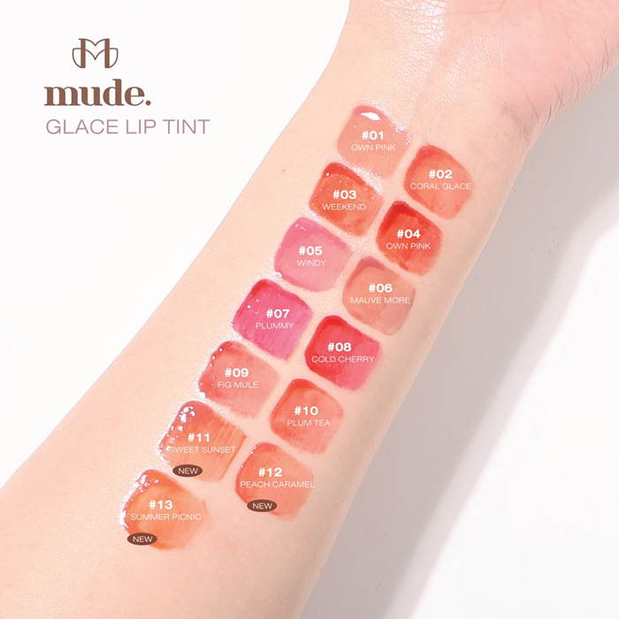 ลิปทินท์ mude. Glace Lip Tint