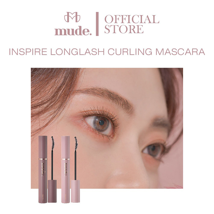 มาสคาร่า mude. Inspire Longlash Curling Mascara