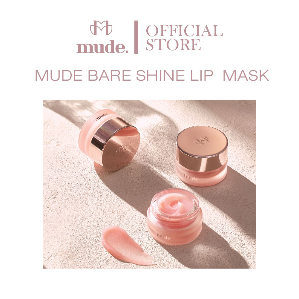 ลิปมาร์ก MUDE Bare Shine Lip Mask