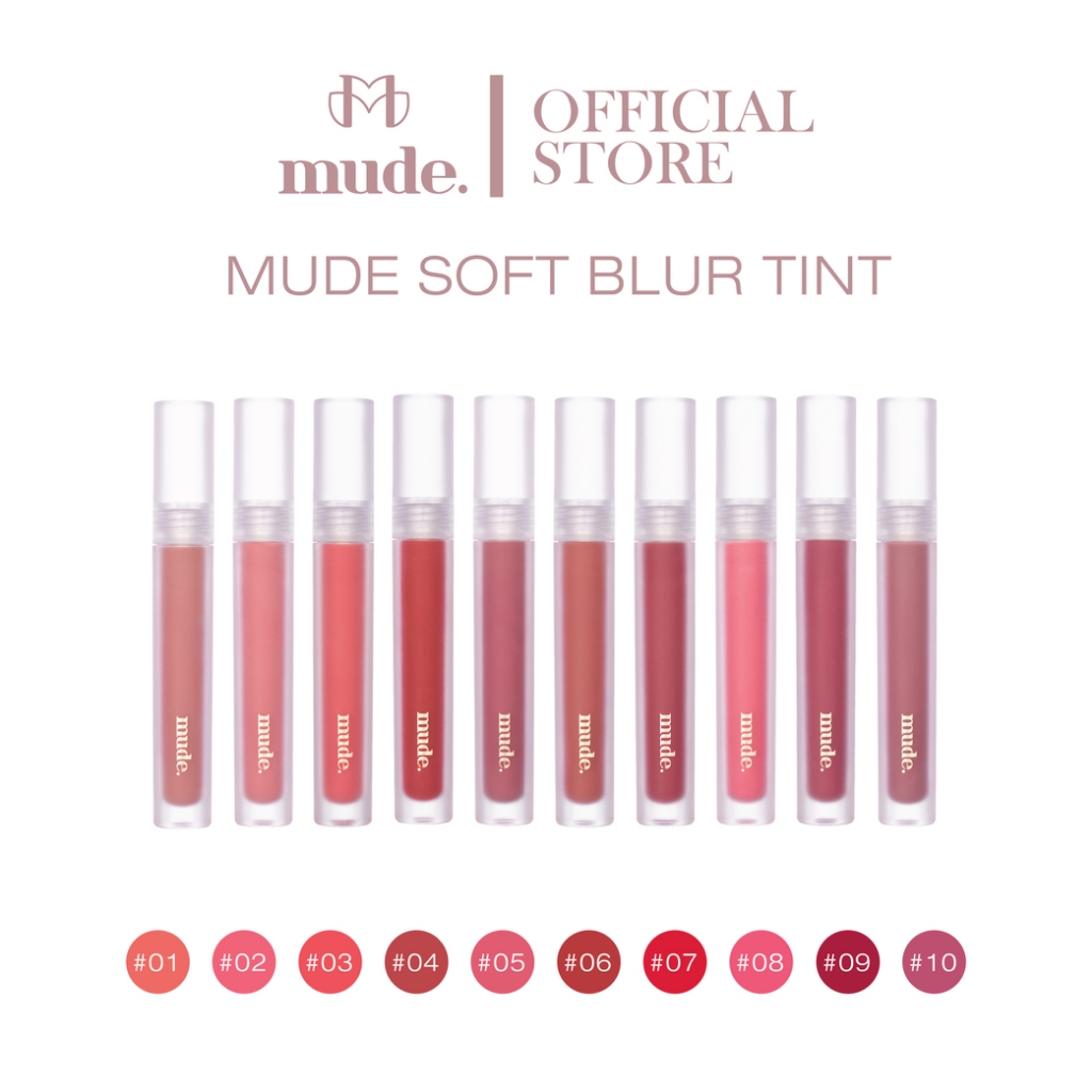 ลิปทิ้น MUDE Soft Blur Tint