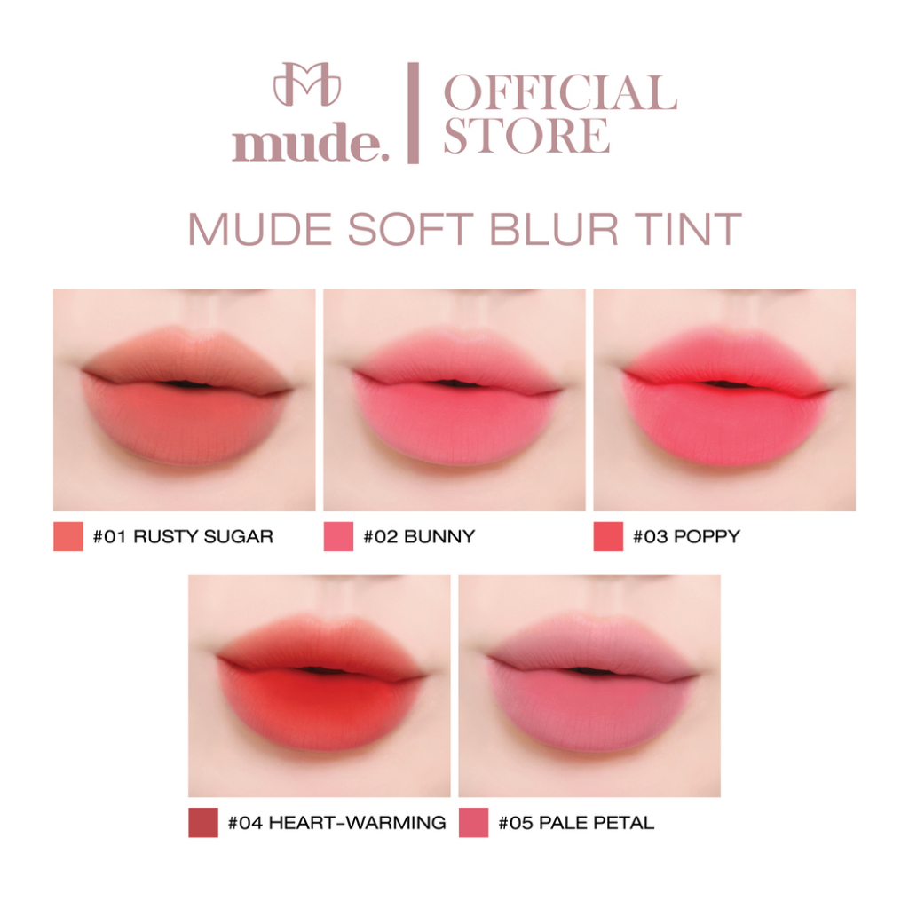 ลิปทิ้น MUDE Soft Blur Tint