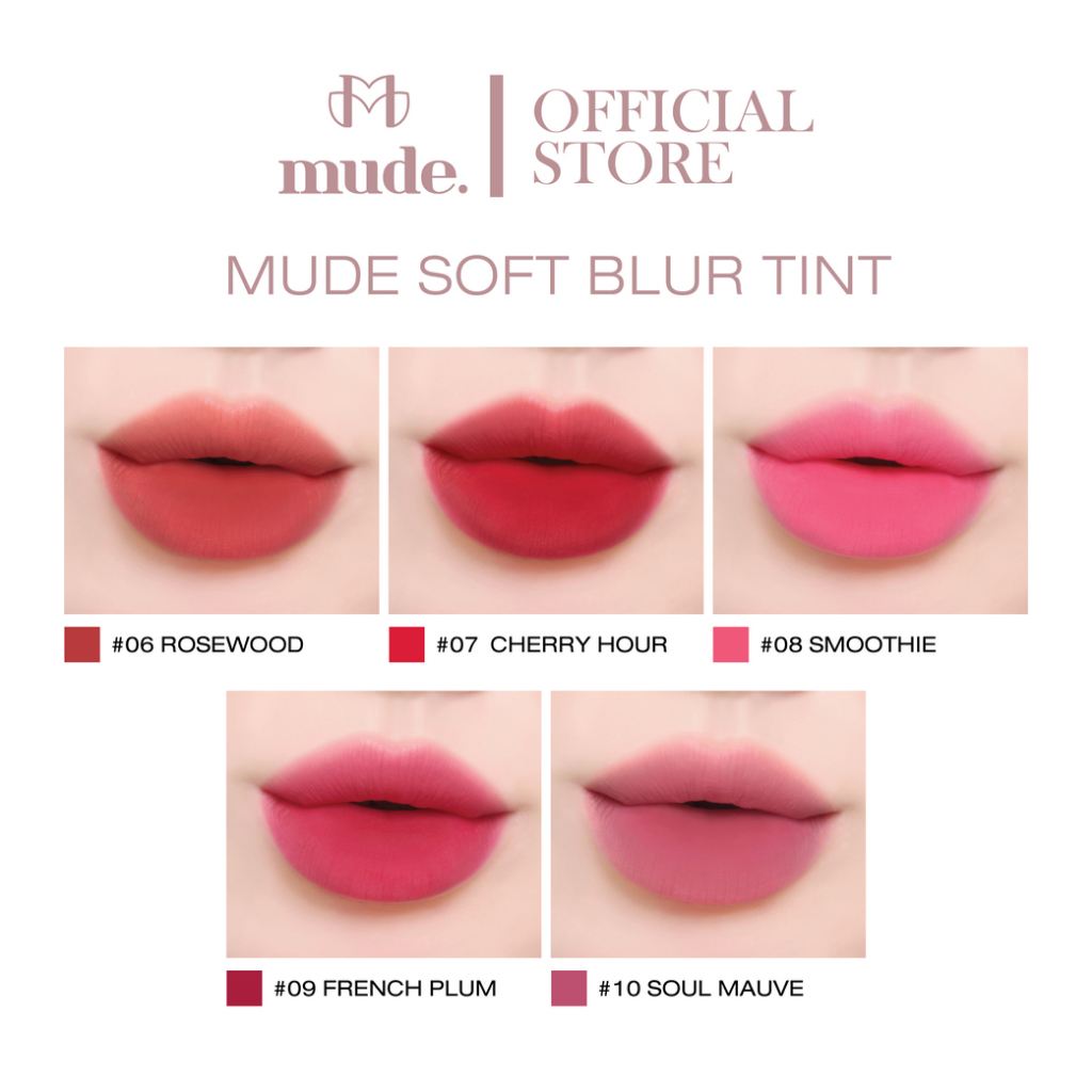 ลิปทิ้น MUDE Soft Blur Tint