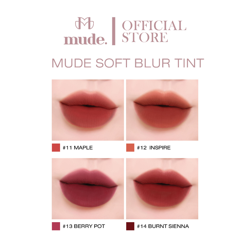 ลิปทิ้น MUDE Soft Blur Tint