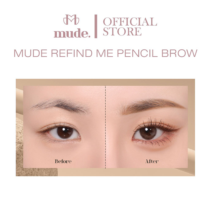 ดินสอเขียนคิ้ว mude. Refind Me Pencil Brow