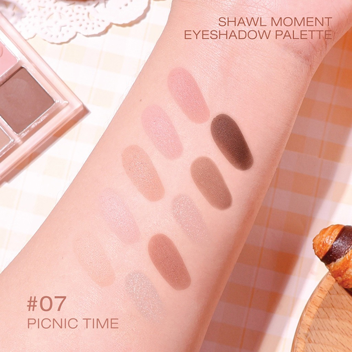 พาเลทอายแชโดว์ mude. Shawl Moment Eyeshadow Palette