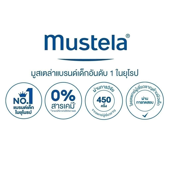 ครีมบำรุงผิวเพื่อป้องกันรอยแตกลาย Mustela Stretch Marks Cream