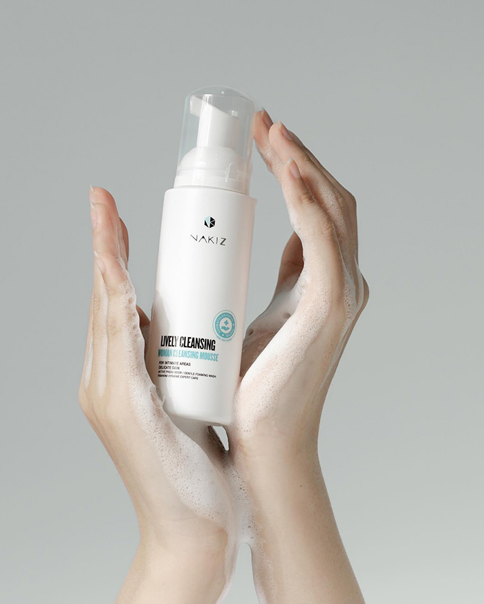 มูสล้างจุดซ่อนเร้น NAKIZ Lively Cleansing