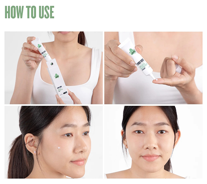 เจลแต้มสิว Nakiz Lively Nose Acnelogial Solution Cream