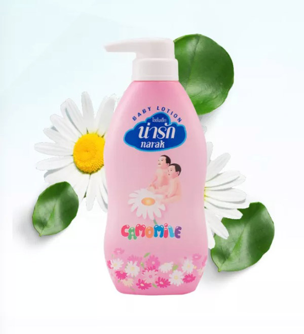 Narak Baby Camomile Lotion ช่วยบำรุงผิวอย่างอ่อนโยน และปกป้องผิวให้พ้นจากการระคายเคือง