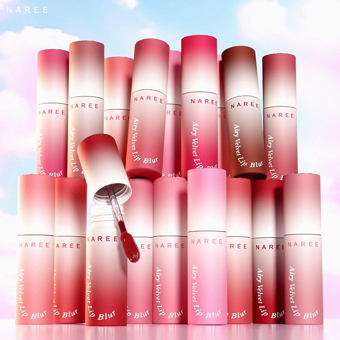 ลิปสติก NAREE Airy Velvet Lip Blur ลิปสติก NAREE Airy Velvet Lip Blur