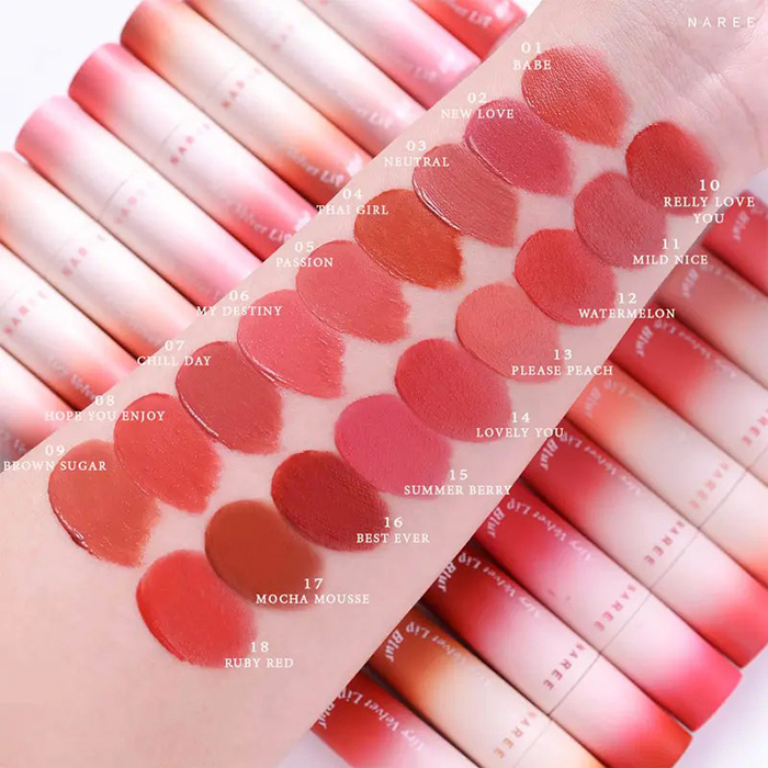 ลิปสติก NAREE Airy Velvet Lip Blur ลิปสติก NAREE Airy Velvet Lip Blur