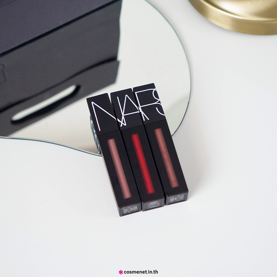 รีวิว ลิควิดลิปสติก Nars Powermatte Lip Pigment