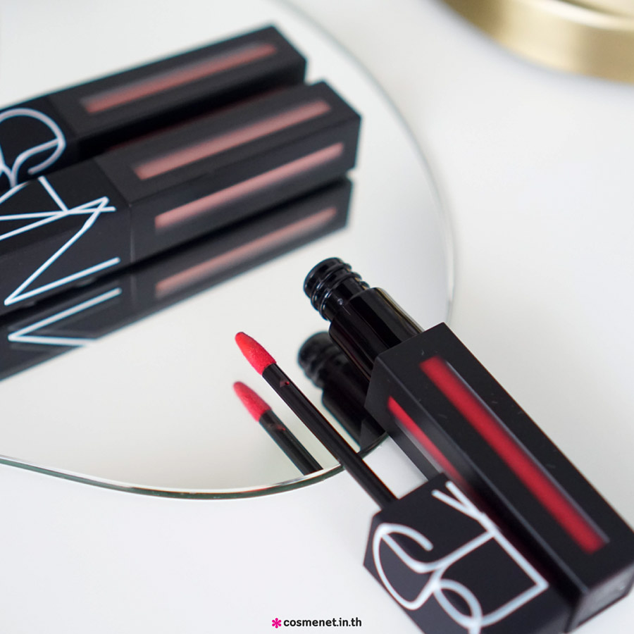 รีวิว ลิควิดลิปสติก Nars Powermatte Lip Pigment