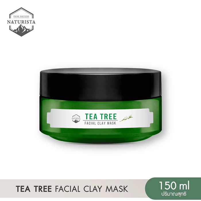 มาส์กโคลน Naturista Tea Tree Facial Clay Mask