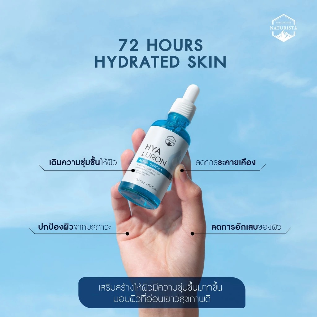 เซรั่มบำรุงผิว Naturista Hyaluron Aqua Serum