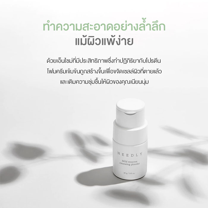 คลีนซิ่ง Needly Mild Enzyme Cleansing Powder