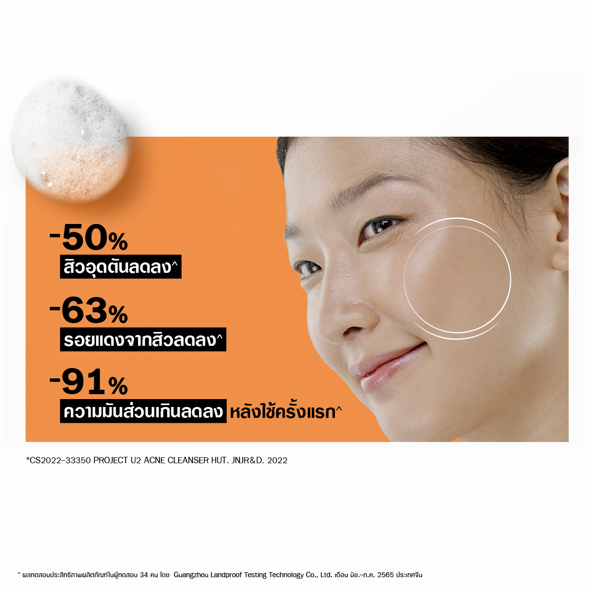 โฟมล้างหน้า Neutrogena Deep Clean Acne Foaming Cleanser