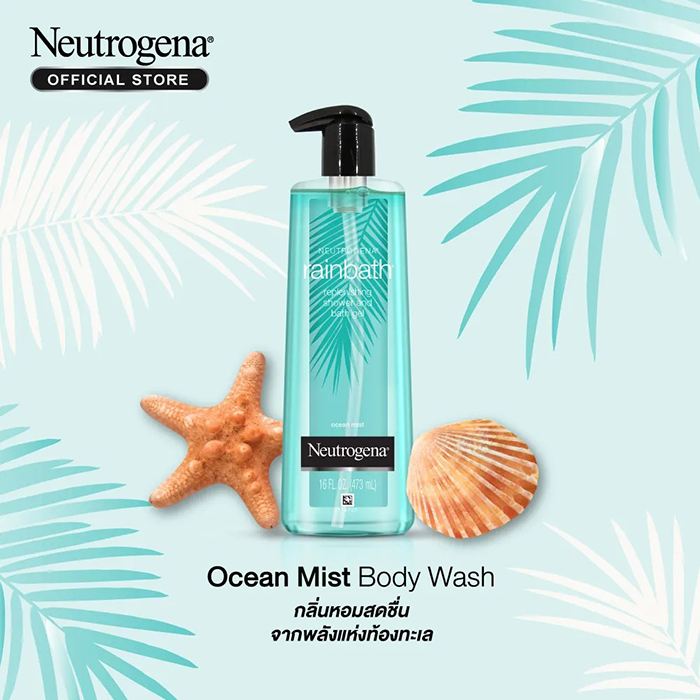 เจลอาบน้ำ Neutrogena Rainbath Replenishing Ocean Mist Shower and Bath Gel