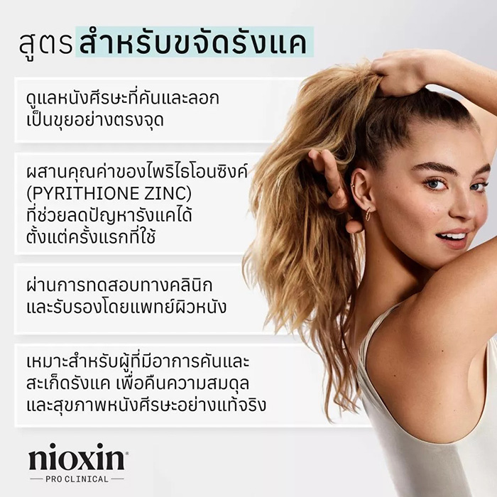 แชมพูขจัดรังแค Nioxin Scalp Recovery Purifying Shampoo แชมพูขจัดรังแค Nioxin Scalp Recovery Purifying Shampoo