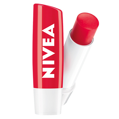 ลิปบาล์มมีสี Nivea Strawberry Shine Lip Care