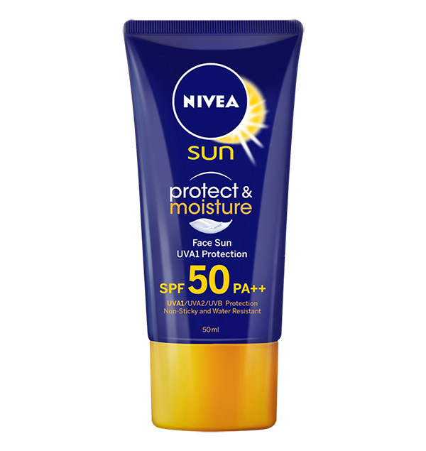 กันแดด Nivea Sun Protect & Moisture Face SPF50 PA++