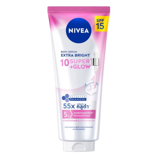 บอดี้เซรั่ม NIVEA Extra Bright 10 Super+ Glow Body Serum