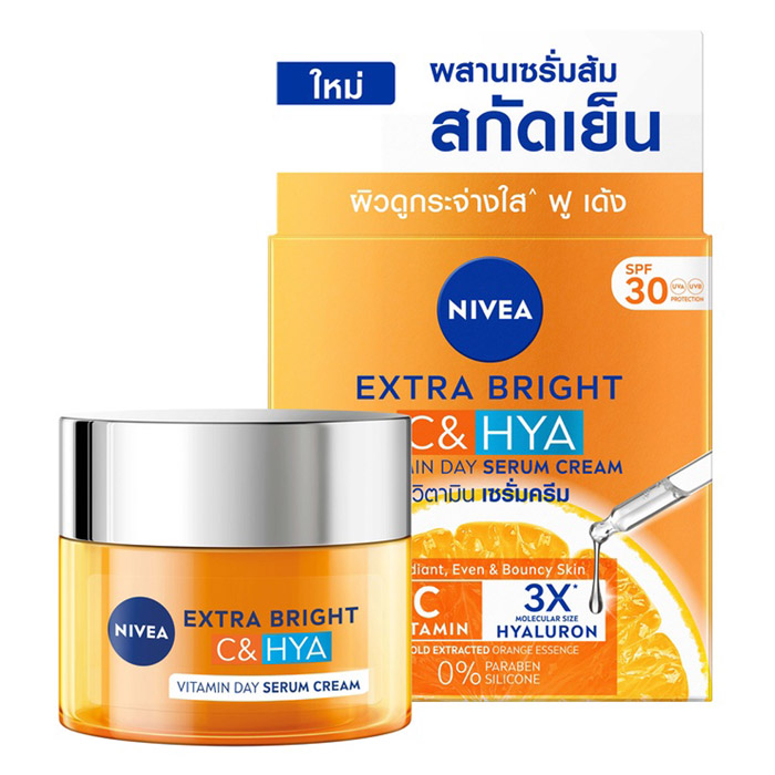 NIVEA Extra Bright C&HYA Vitamin Day Serum Cream เดย์ครีม