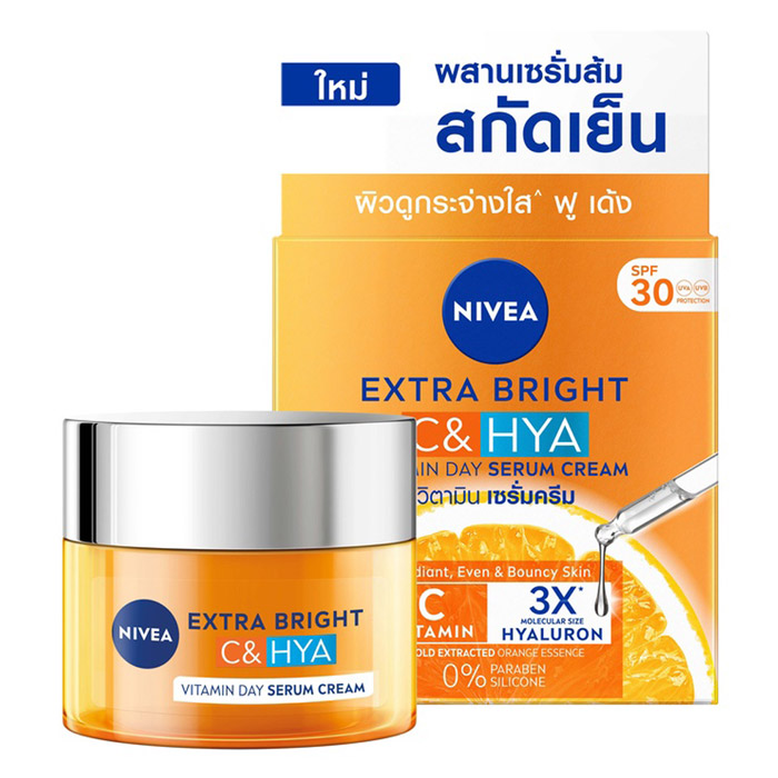 NIVEA Extra Bright C&HYA Vitamin Night Sleeping Gel ไนท์ครีม