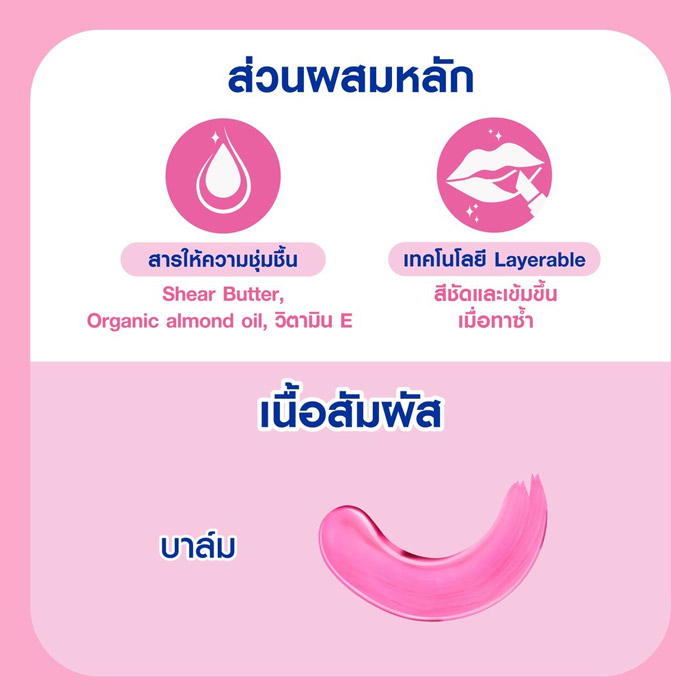 Nivea Lip Caring Color Angel Pink ผลิตภัณฑ์บำรุงริมฝีปาก