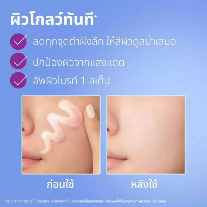 ครีมกันแดด NIVEA Luminous630 Skin Glow Instant Glow Daily Fluid SPF50+